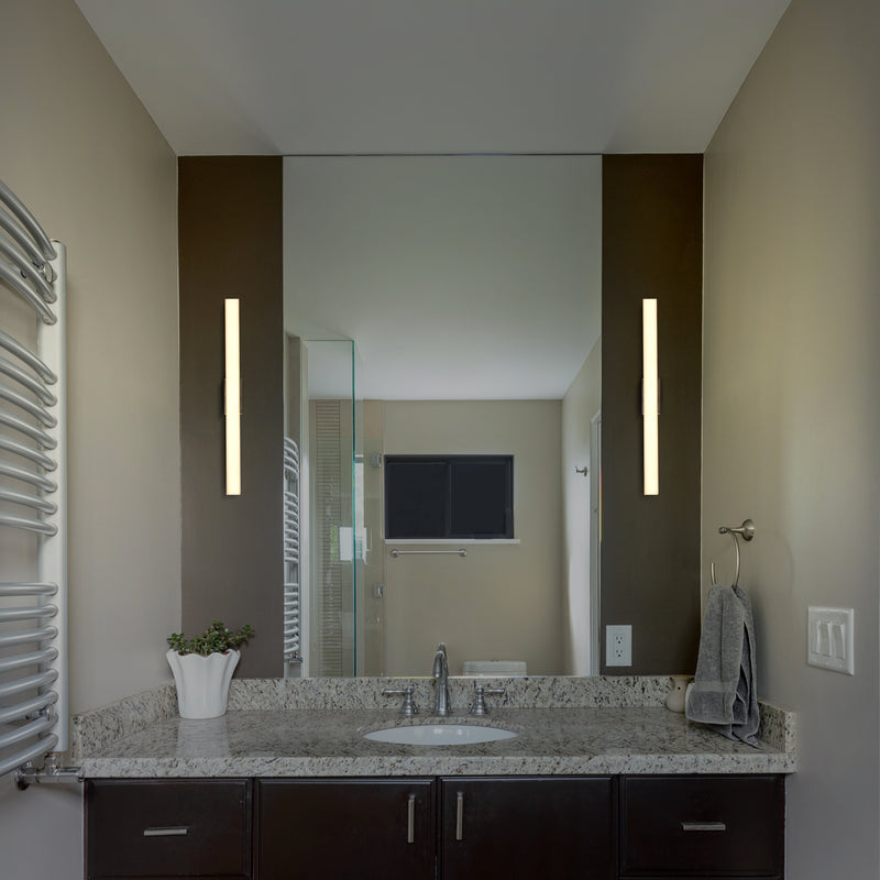 Procyon VMW11200CH 24" Integrated AC LED ADA Compliant ETL Certified Bathroom Wall Fixture in Chrome