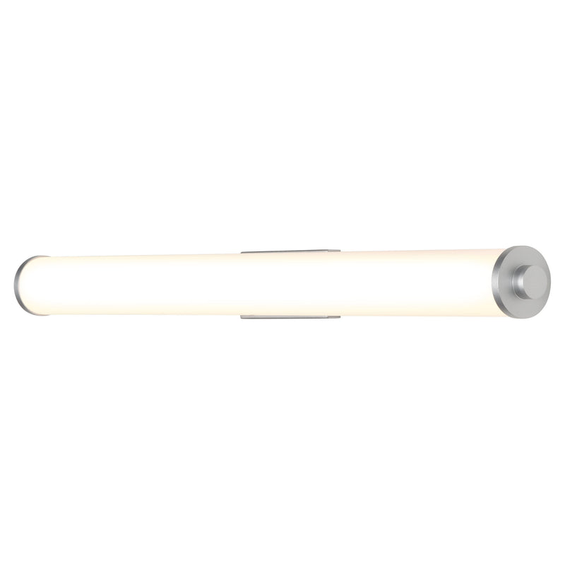 Procyon VMW11300AL 25" Integrated AC LED ADA Compliant ETL Certified Bathroom Wall Fixture in Silver