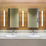 Procyon VMW11600AL 24" Integrated AC LED ADA Compliant ETL Certified Bathroom Wall Fixture in Silver
