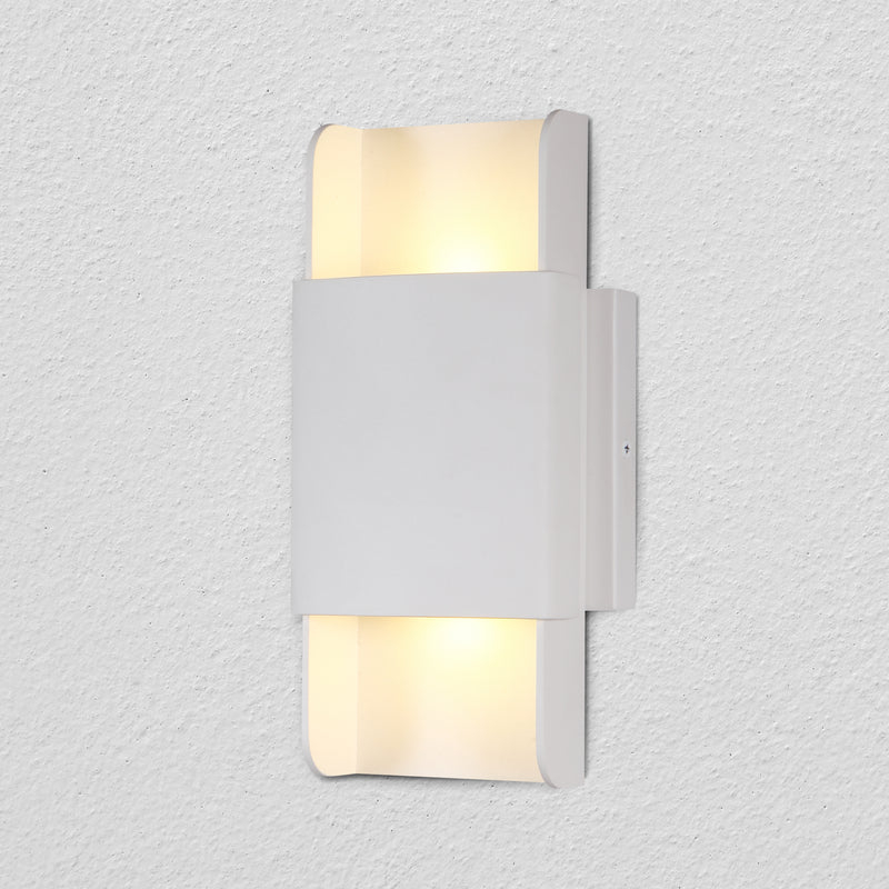 VONN Atlas VMW15610SW 5" Up-Down ETL Certified Integrated LED Wall Sconce Light in White