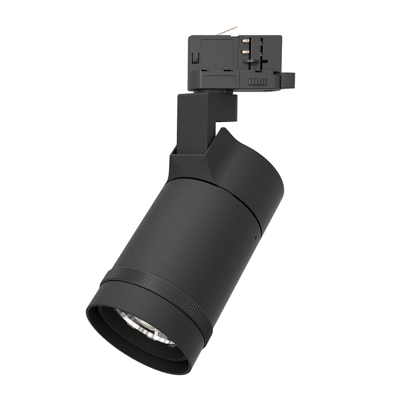 VEGA VNTLO030-31 Zoomable 3" 30W ETL Certified Track Lighting with Adjustable Beam Angle and Adjustable Head