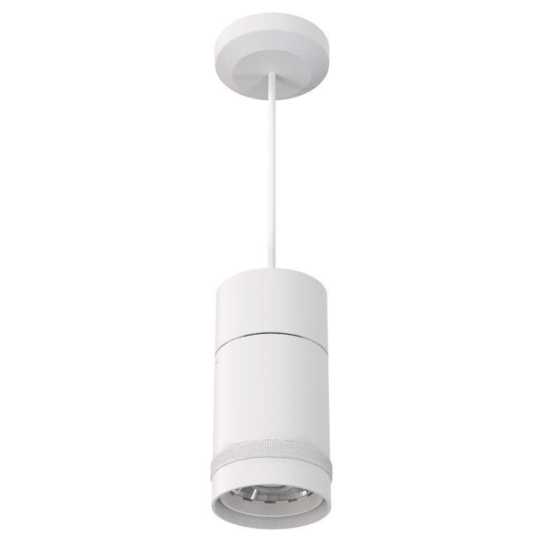 VEGA VNTLO030-33 Zoomable 3" 30W ETL Certified Monopoint Pendant Track Lighting with Adjustable Beam Angle