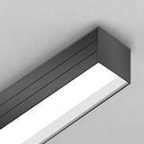 VONN VSL23ICCT100D SLIM 3.8"x2' Integrated LED Recessed/Surface/Pendant Linear Lighting, 100-277V, CCT and Wattage Adjustable, 100% Down-VONN Lighting