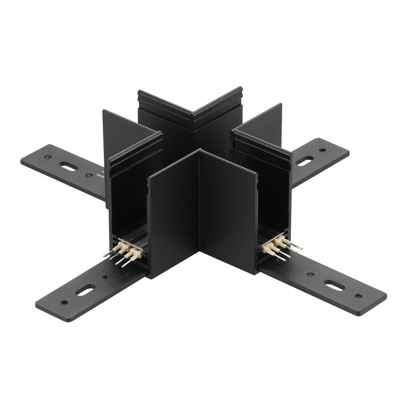 VONN Lynx Slim Series Cross Corner for VTSL Track VTSLCRSCORNERBL