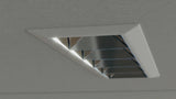 RUBIK VMDL000603A009WH 4.25" 3 LIGHT LED RECESSED DOWNLIGHT W/TRIM ETL CERTIFIED, COMMERCIAL GRADE, White