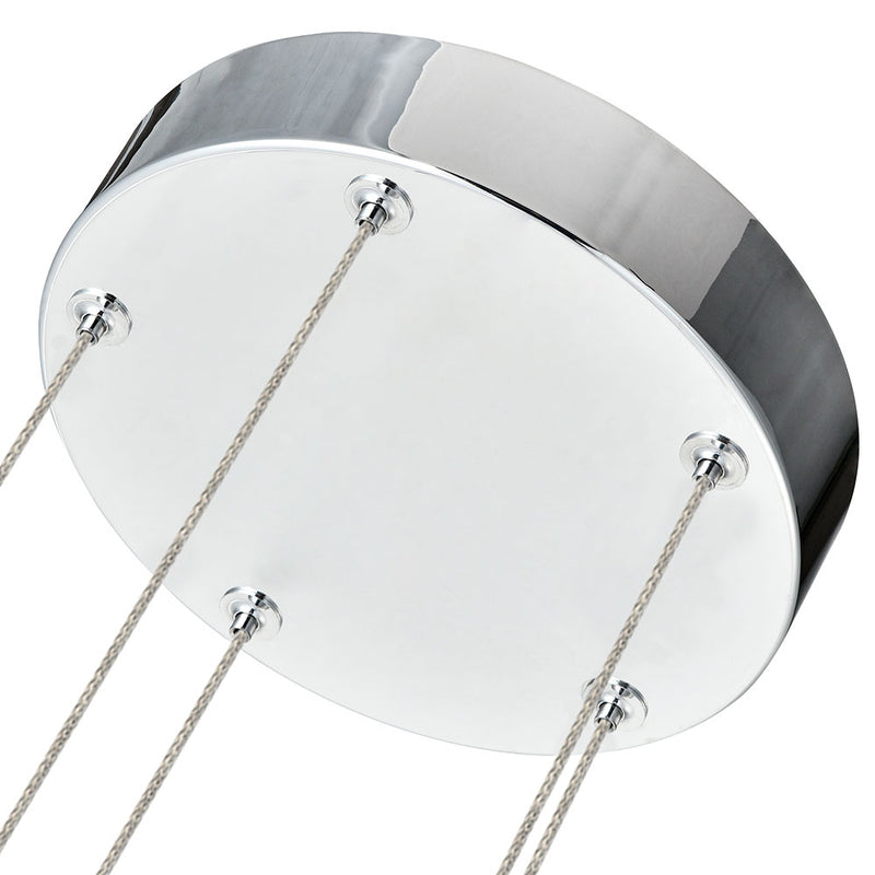 Artisan Amalfi VAC3215CH 5-Light Integrated LED ETL Certified Pendant, Height Adjustable Chandelier