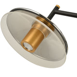VONN Artisan Verona VAC3315BL 31" Integrated LED ETL Certified Pendant, Height Adjustable Chandelier, Black