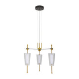 Artisan Toscana VAP2103AB 26" Integrated LED ETL Certified Pendant, Height Adjustable Chandelier