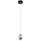 Artisan Venezia VAP2201BL 3.5" Integrated LED ETL Certified Height Adjustable Pendant w/ Glass Shade