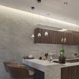 Artisan Venezia VAP2201BL 3.5" Integrated LED ETL Certified Height Adjustable Pendant w/ Glass Shade