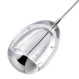 Artisan Venezia VAP2201BL 3.5" Integrated LED ETL Certified Height Adjustable Pendant w/ Glass Shade