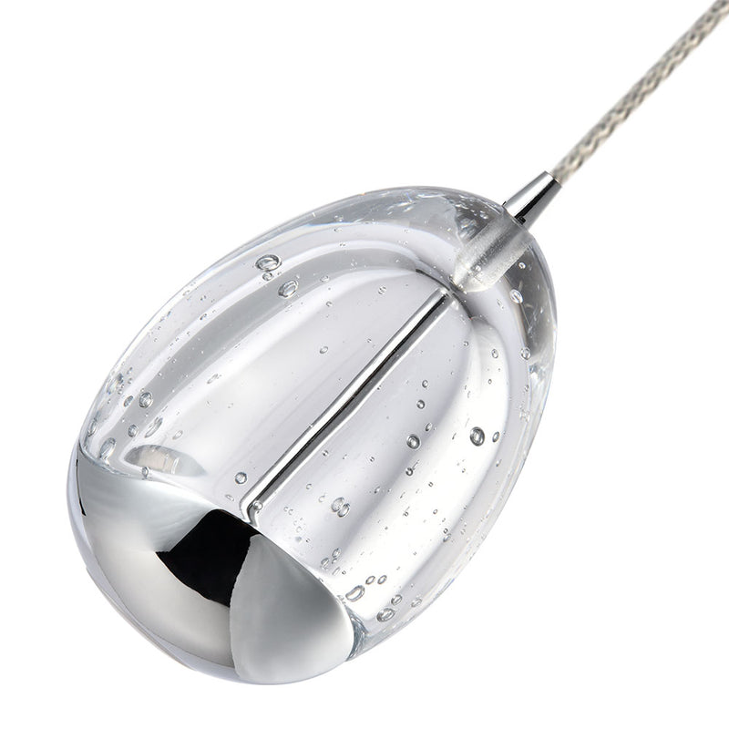 Artisan Venezia VAP2201BL 3.5" Integrated LED ETL Certified Height Adjustable Pendant w/ Glass Shade