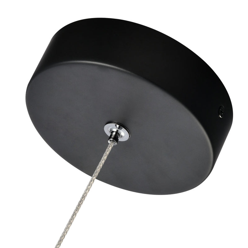 Artisan Venezia VAP2201BL 3.5" Integrated LED ETL Certified Height Adjustable Pendant w/ Glass Shade