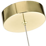 Artisan Amalfi VAP2211GL 4.75" Integrated LED ETL Certified Height Adjustable Pendant w/ Cone Shade