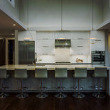 Artisan Como VAP224H1AB 16" Integrated LED ETL Certified Height Adjustable Pendant in Antique Brass