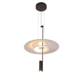 VONN Artisan Positano VAP2251BL 20" Integrated LED ETL Certified Height Adjustable Pendant Light in Black