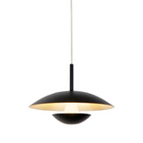 Artisan Rimini VAP2261BL 10" Integrated LED ETL Certified Pendant Lighting Fixture in Black