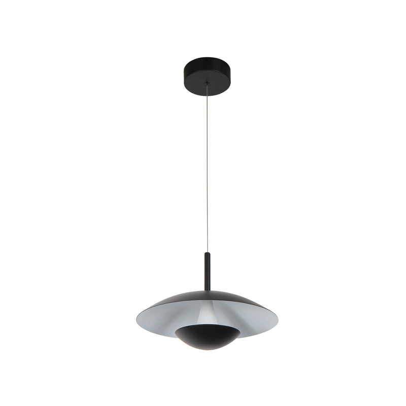 Artisan Rimini VAP2261BL 10" Integrated LED ETL Certified Pendant Lighting Fixture in Black