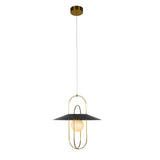 Artisan Lyra VAP2271AB 18" Integrated LED ETL Certified Pendant Lighting Fixture in Antique Brass