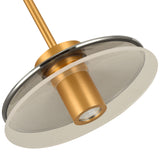 VONN Artisan Verona VAP2313BL 16" Integrated LED ETL Certified Pendant, Height Adjustable Chandelier, Black