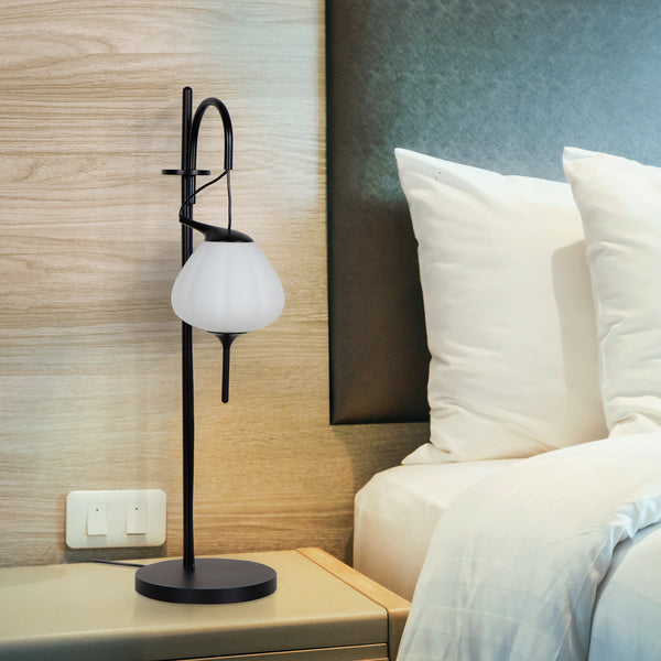 Artisan Lecce VAT6221BL 20" Height Integrated LED ETL Certified Table Lamp with Touch Base Dimming