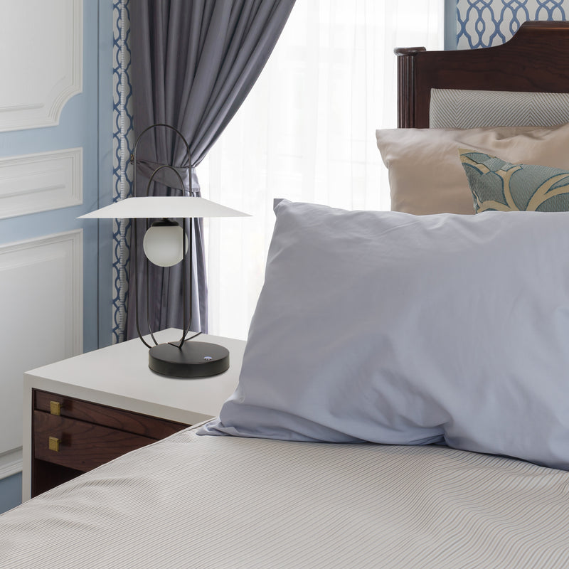 Artisan Lyra VAT6271BL 24" Height Integrated LED ETL Certified Table Lamp with Touch Sensor Dimming