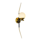 Artisan Chianti VAW1121AB 6" Integrated LED ETL Certified Wall Sconce Light with Glass Shade