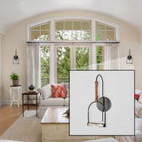 Artisan Ravenna VAW1231BL 8" Integrated LED ETL Certified Wall Sconce Light in Black