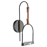 Artisan Ravenna VAW1231BL 8" Integrated LED ETL Certified Wall Sconce Light in Black