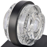 Artisan Milano VAW1331BL 6" 1-Light Integrated LED ETL Certified Wall Sconce Lighting, Black