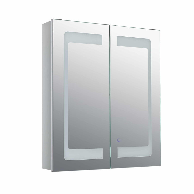 VONN VCS2A3H01302 Integrated LED Medicine Cabinet 24"W x 28"H x 4.75"D or 30"W x 28"H x 4.75"D