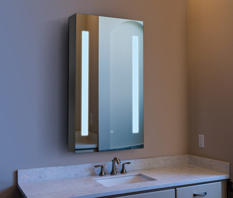 VONN VCS2A3H03201 Integrated LED Medicine Cabinet 19.5"W x 28"H x 4.75"D