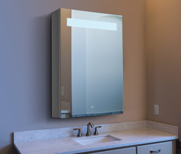 VONN VCS2A3J02121 Integrated LED Medicine Cabinet 19.5"W x 28"H x 4.75"D