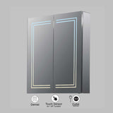 VONN VCS2A3S07402 Integrated LED Medicine Cabinet 24"W x 28"H x 4.75"D or 30"W x 28"H x 4.75"D