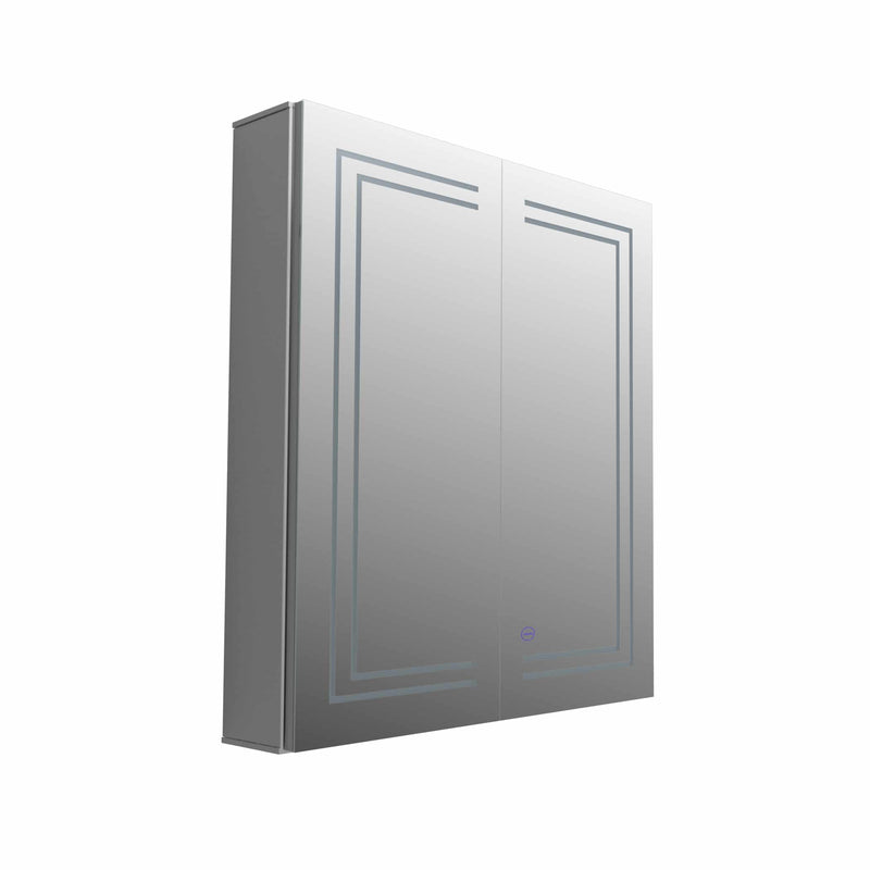 VONN VCS2A3S07402 Integrated LED Medicine Cabinet 24"W x 28"H x 4.75"D or 30"W x 28"H x 4.75"D