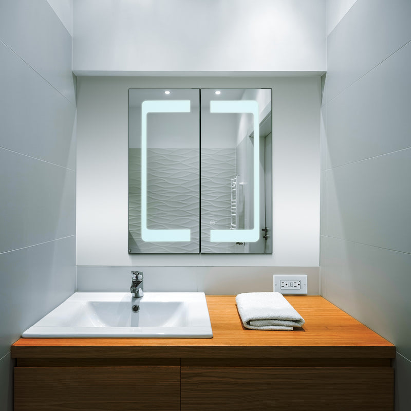 VONN VCS2A3H01302TW Tunable White Medicine Cabinet 24"W x 28"H x 4.75"D or 30"W x 28"H x 4.75"D