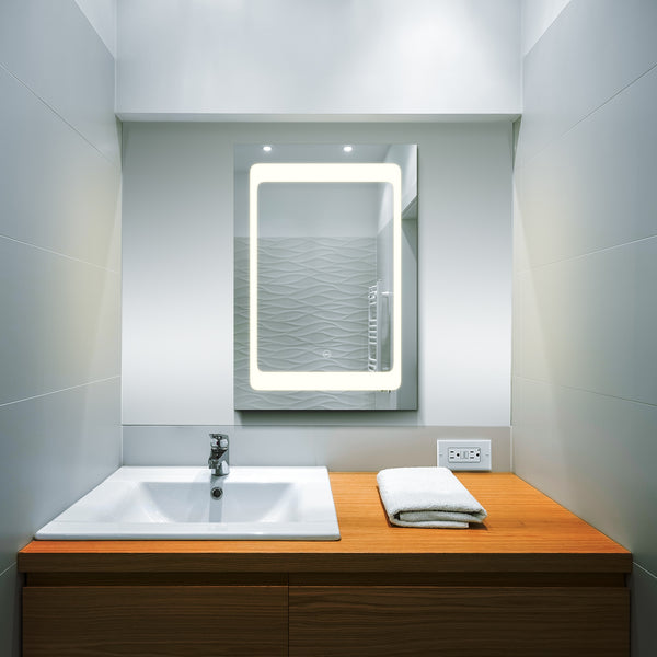 VONN VCS4A3H01301 Integrated LED Medicine Cabinet 19.5"W x 28"H x 5.3"D