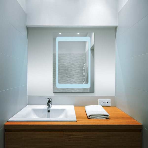 VONN VCS4A3H01301 Integrated LED Medicine Cabinet 19.5"W x 28"H x 5.3"D