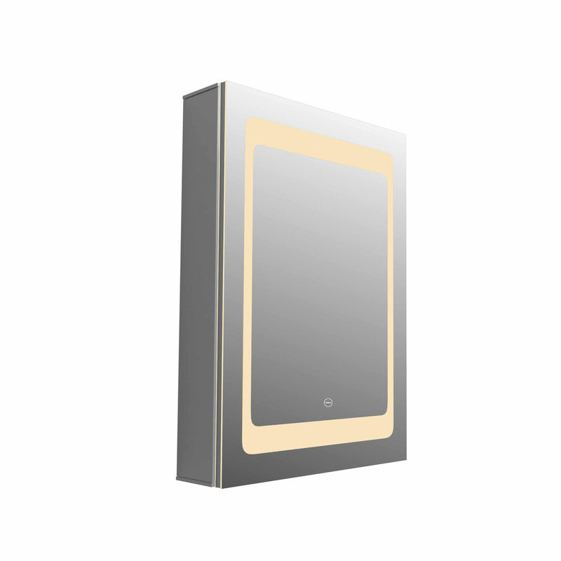 VONN VCS4A3H01301 Integrated LED Medicine Cabinet 19.5"W x 28"H x 5.3"D