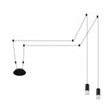 VONN Expression VEW18002BL 10" Integrated LED Wall or Ceiling Light with Plug-In or Hardwired Option in Black