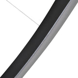 VONN Tania VMC34912BL 51" ETL Certified Integrated LED Ring Chandelier Height Adjustable Pendant in Black