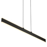 VONN Wezen VMC36904BL 48" Up-Down Integrated LED ETL Certified Pendant, Height Adjustable Chandelier, Black