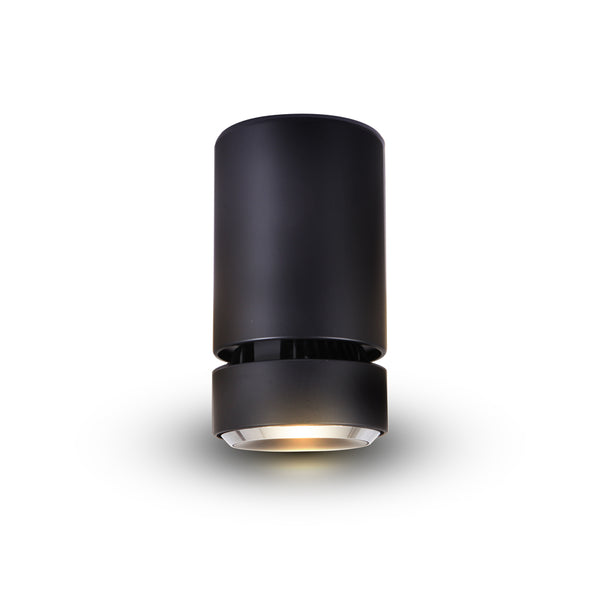 ORBIT 4.25" 1 LIGHT 100-277V LED SURFACE MOUNTED ADJUSTABLE DOWNLIGHT, ETL COMMERCIAL GRADE, VMCL000701A020BL