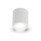 NODE 4.25" 1 LIGHT ROUND 100-277V LED SURFACE MOUNTED DOWNLIGHT, ETL CERT, COMMERCIAL GRADE, VMCL001901C020WH
