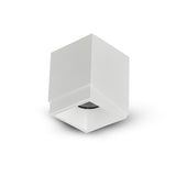 NODE 4" 1 LIGHT SQUARE 100-277V LED SURFACE MOUNTED DOWNLIGHT, ETL CERT, COMMERCIAL GRADE, VMCL001901D020WH