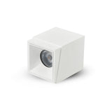NODE 4" 1 LIGHT SQUARE 100-277V LED SURFACE MOUNTED DOWNLIGHT, ETL CERT, COMMERCIAL GRADE, VMCL001901D020WH