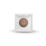 NODE 4" 1 LIGHT SQUARE 100-277V LED SURFACE MOUNTED DOWNLIGHT, ETL CERT, COMMERCIAL GRADE, VMCL001901D020WH