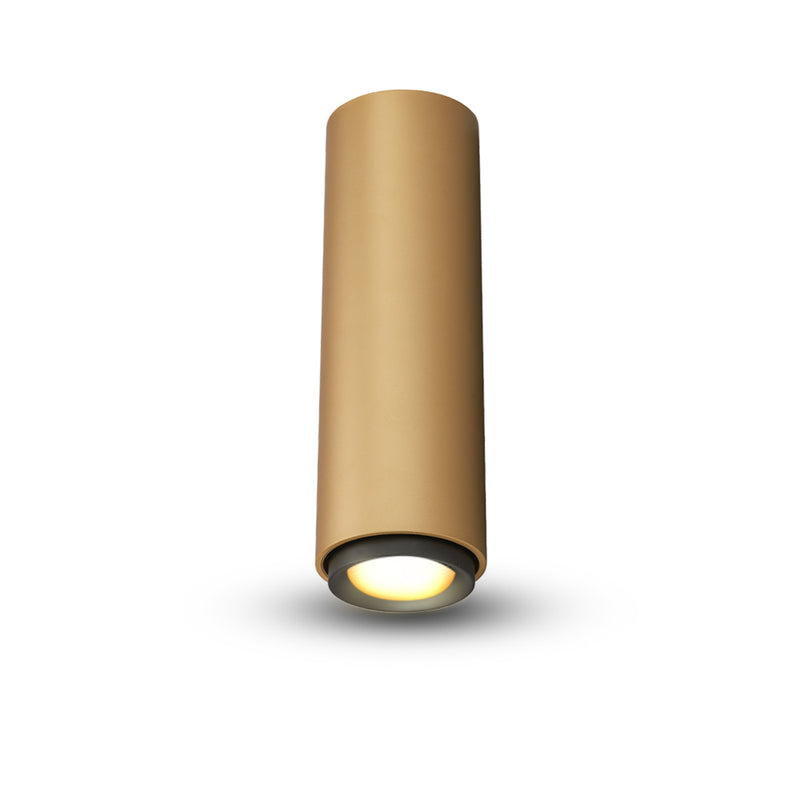 VONN PYLON VMCL003801A012AB 6.25" Height LED Surface Mounted Downlight, Antique Brass