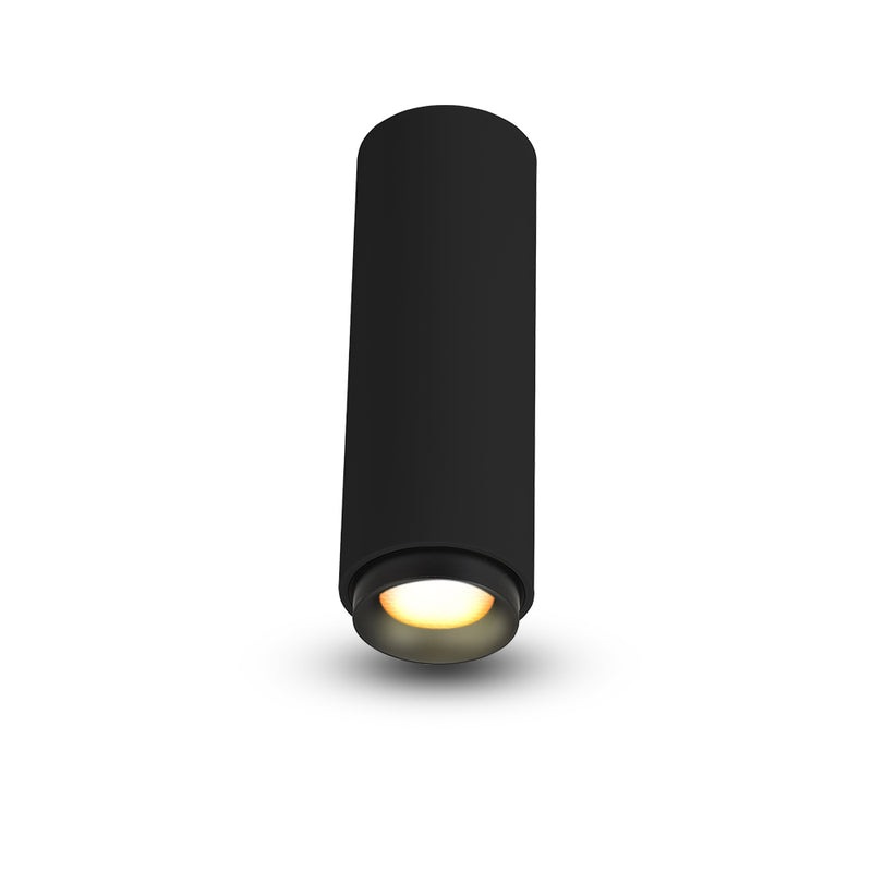 PYLON 6.25" Height LED Surface Mounted Downlight VMCL003801A012BL, Black