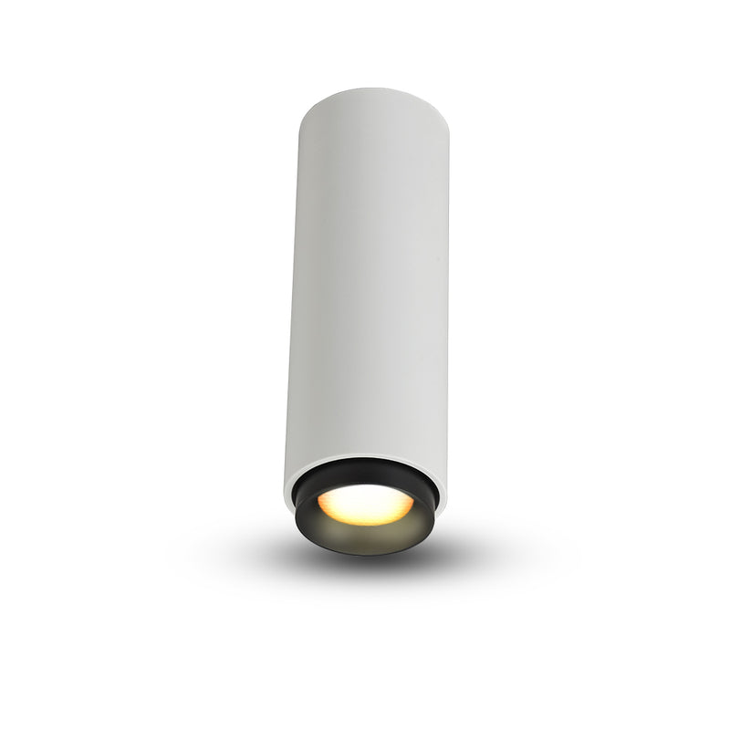 VONN PYLON VMCL003801A012WH 6.25" Height LED Surface Mounted Downlight, White